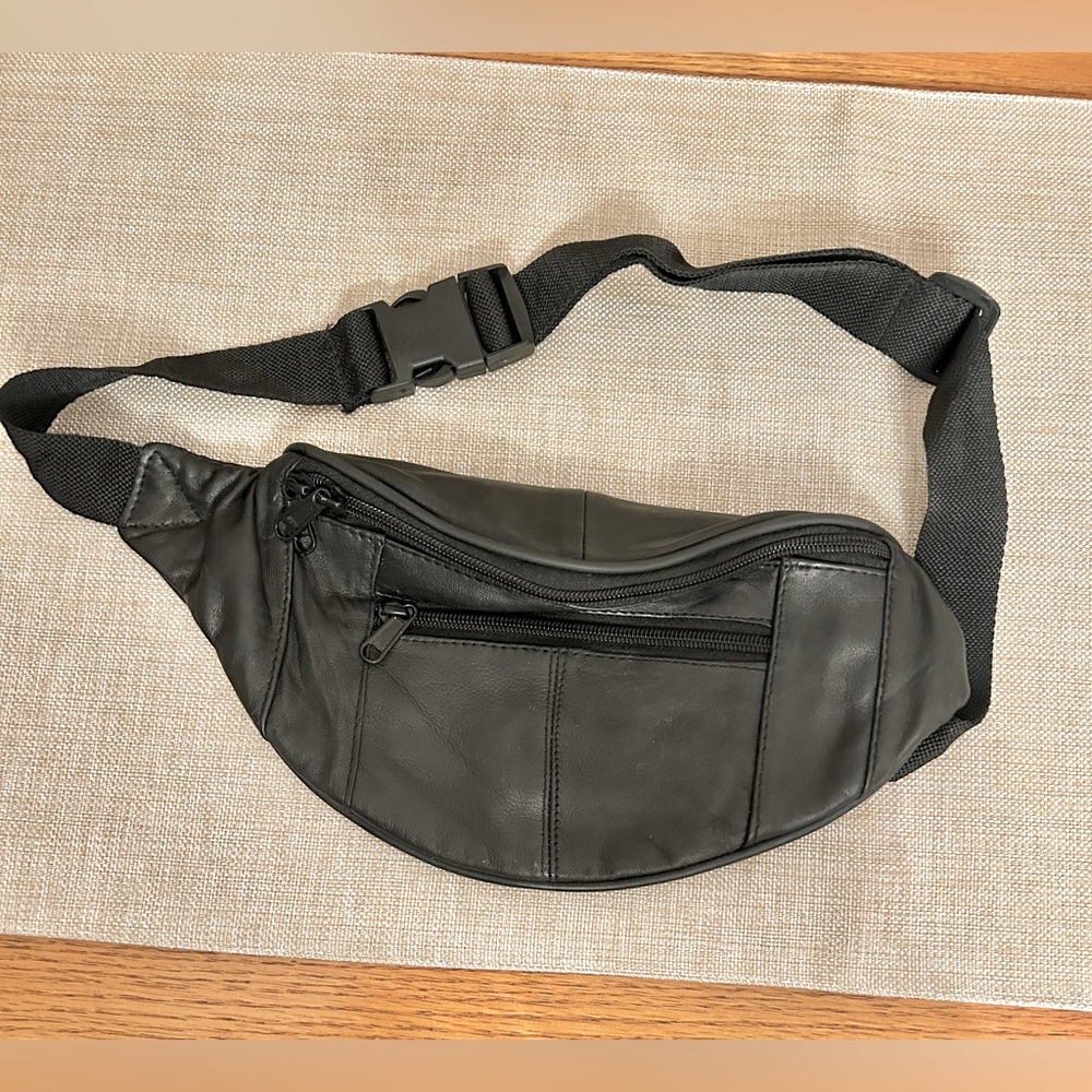 Leather Fanny Pack/Crossbody